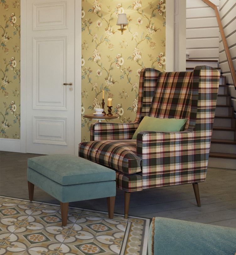 Дом из клееного бруса.