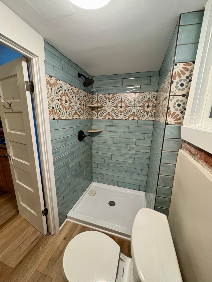 It Started With The Tile's Peeling Paint...