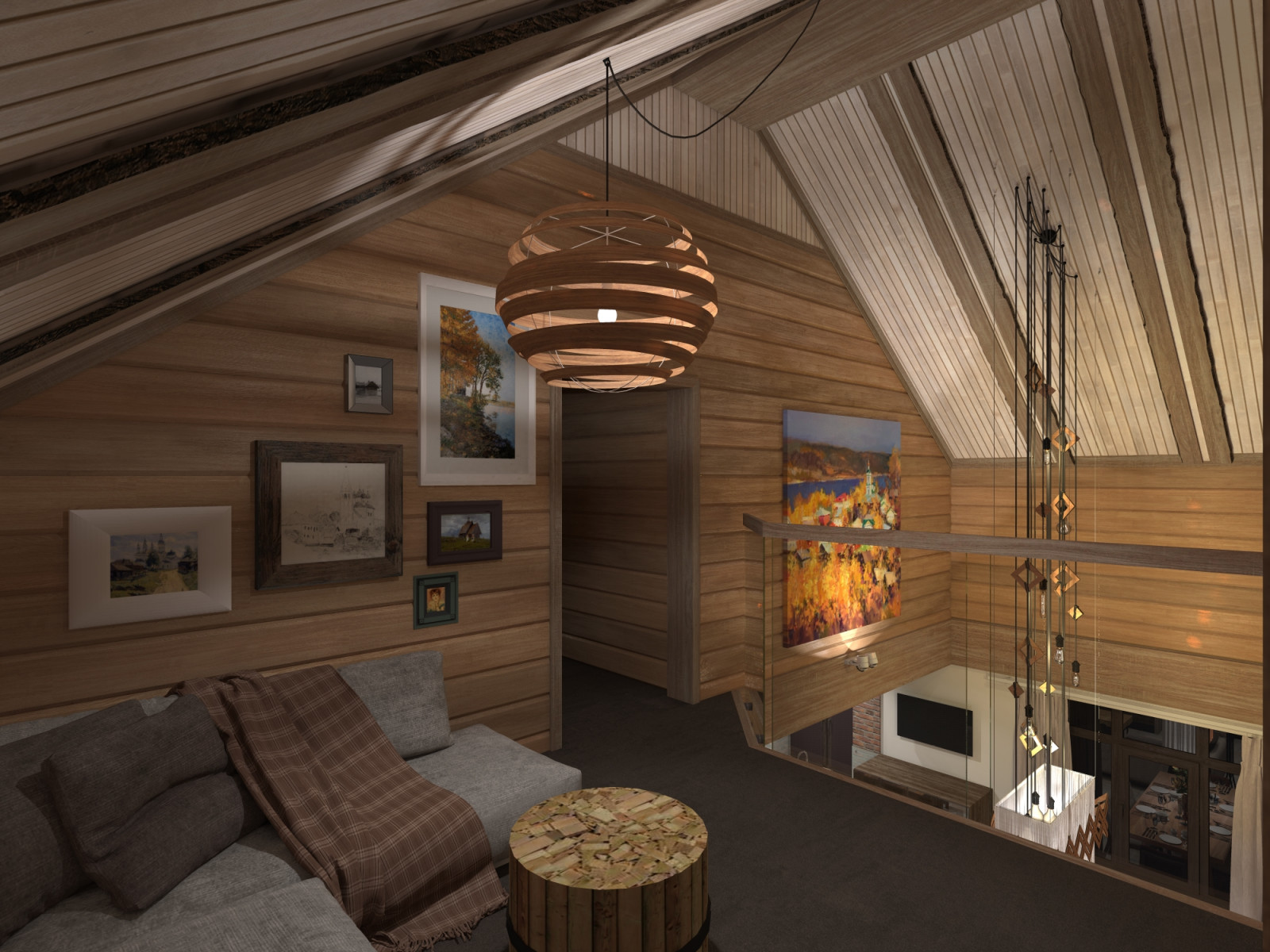 Балкон 2 этаж