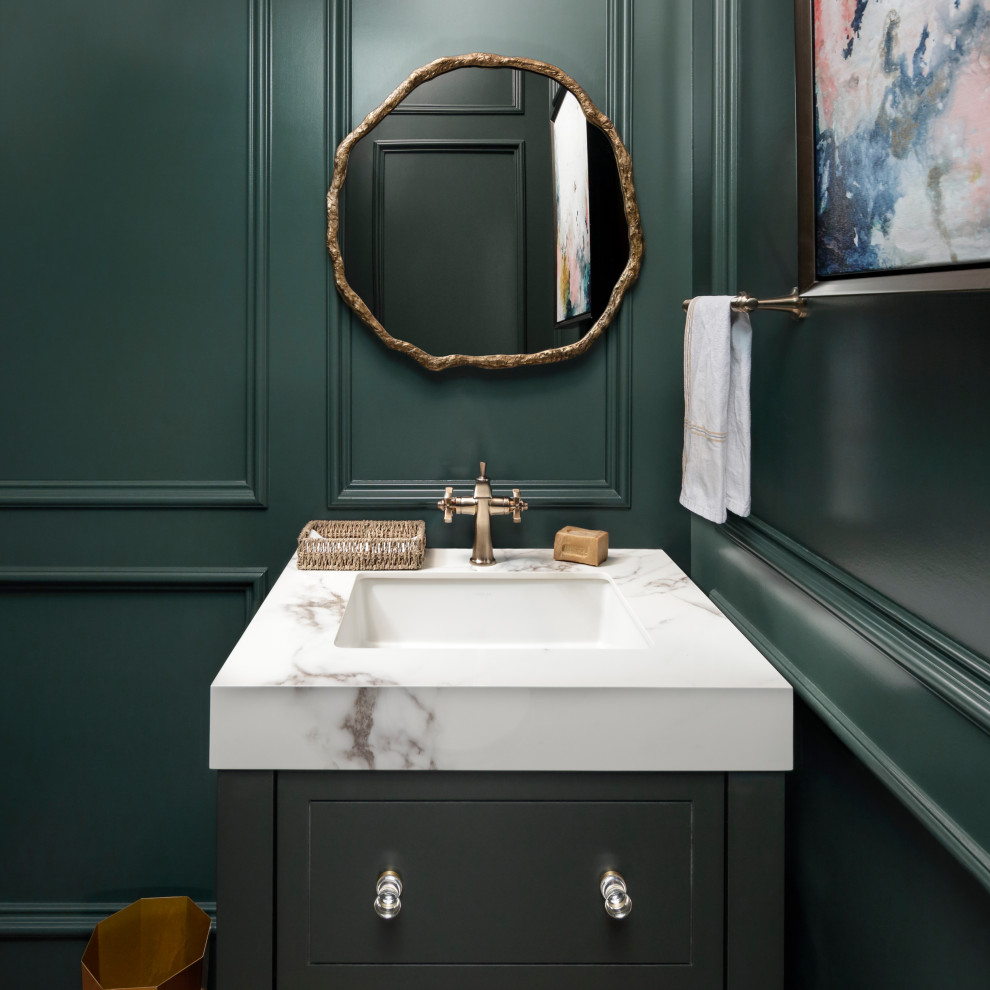 Golf Course Estate- New Construction Home - Powder Room - Atlanta - by ...