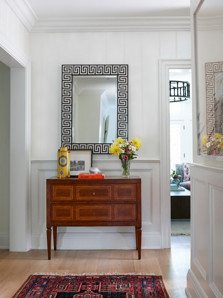 Beach style hallway in Orange County.