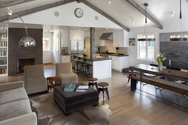 Mill Valley Bungalow landhausstil-wohnbereich