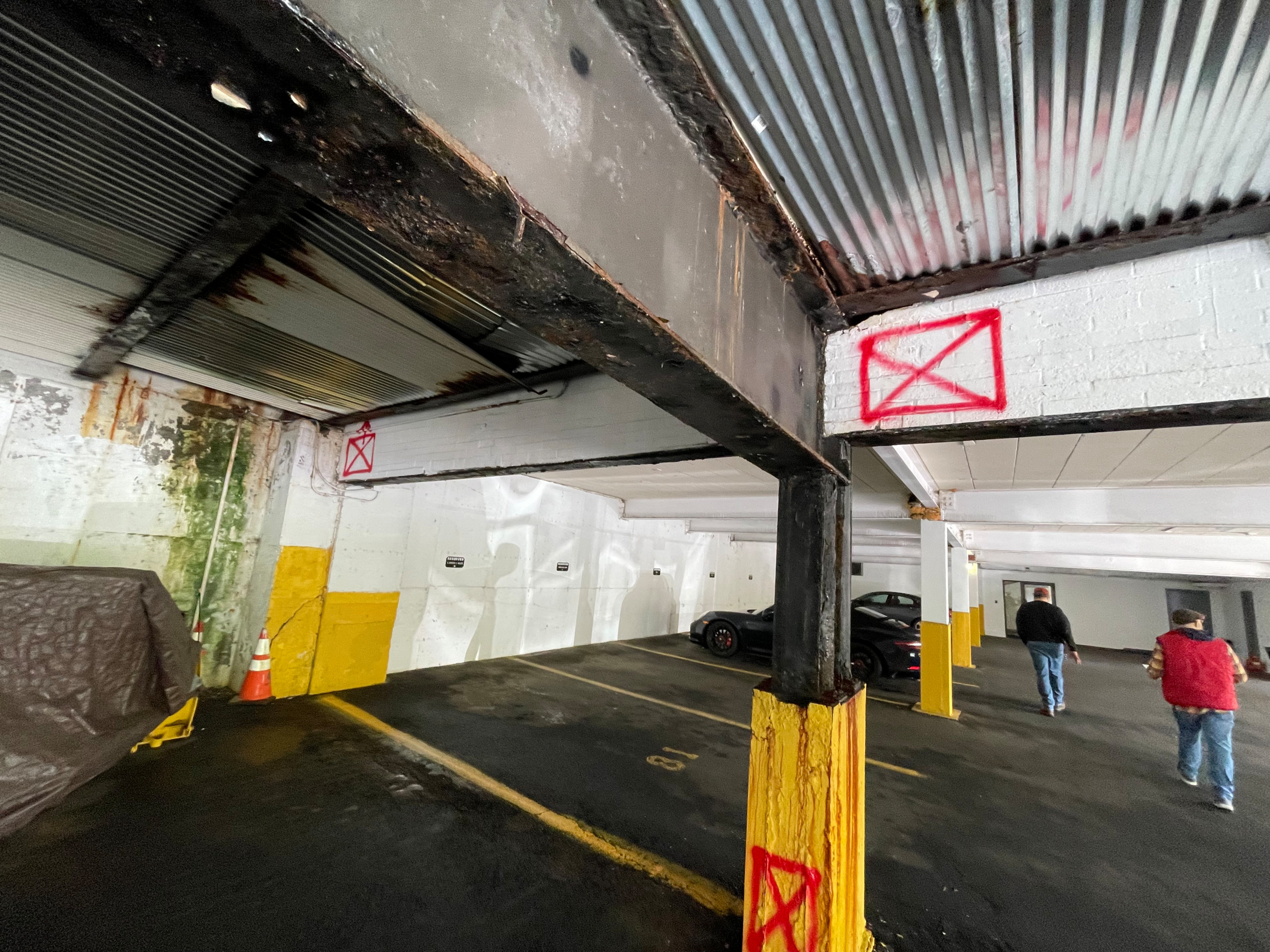 Temporary Parking Structure reinforcement