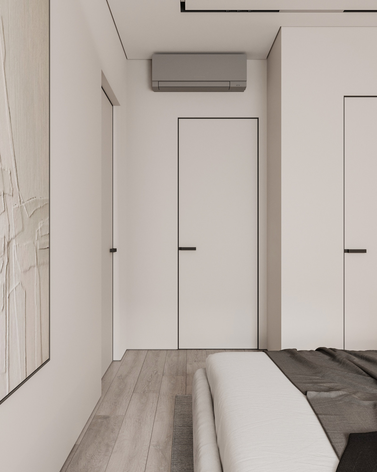 ЖК "Небо" современный интерьер в стиле минимализм 105 кв.м