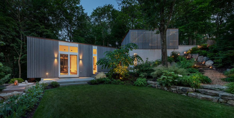Inspiration for a 1950s shed remodel in Boston