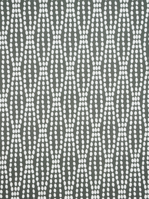 Strands of Dots Upholstery Fabric, Charcoal