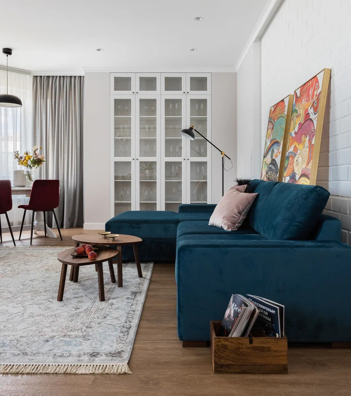 Светлая квартира с видом в Челябинске 120м/кв