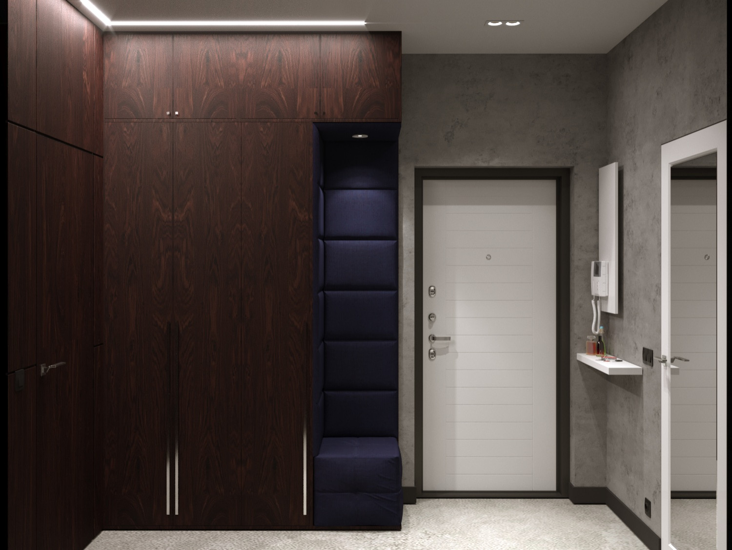 Вид на входную дверь