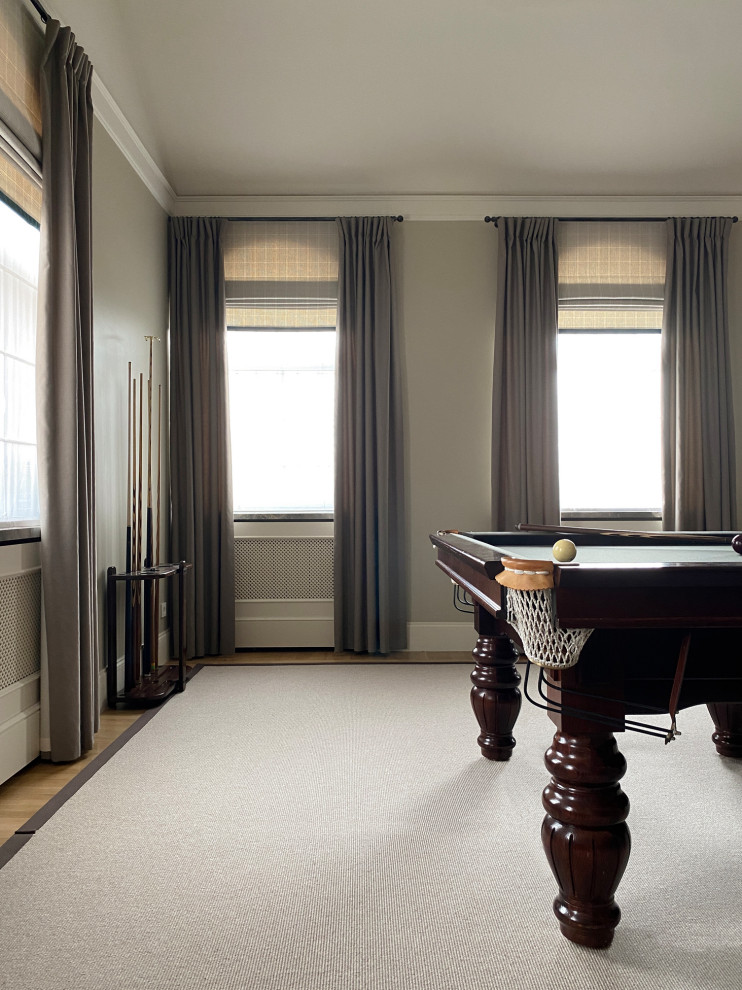 Бильярдная в загородном доме