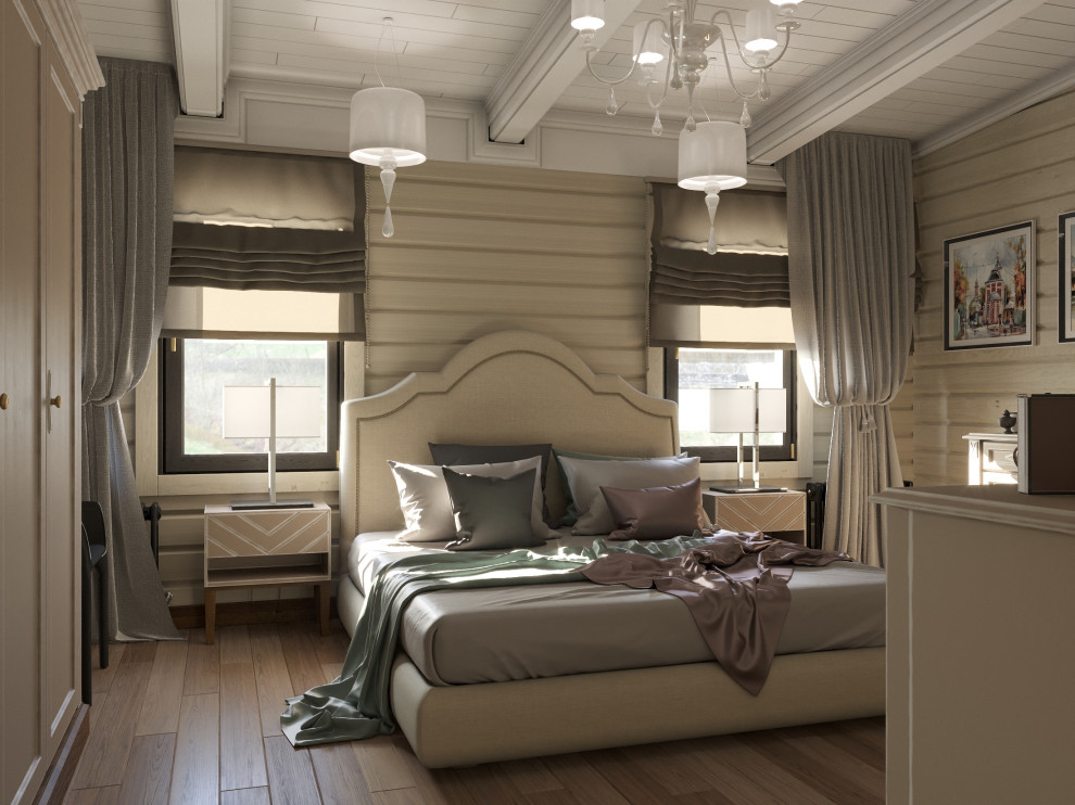 Интерьеры жилого дома в Новосибирске