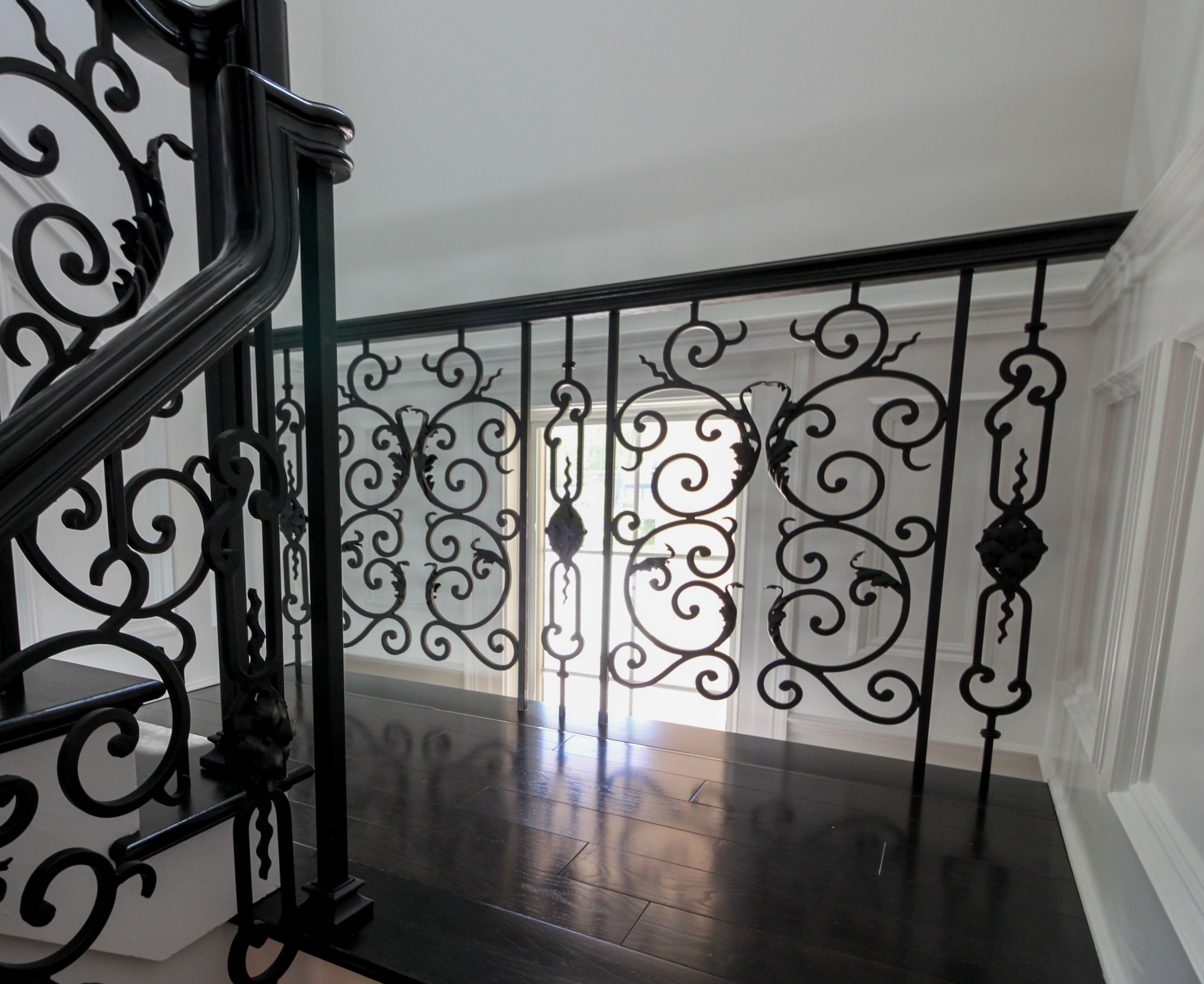 92_Grand Double Staircase in Exquisite Custom Home, Great Falls VA 22066