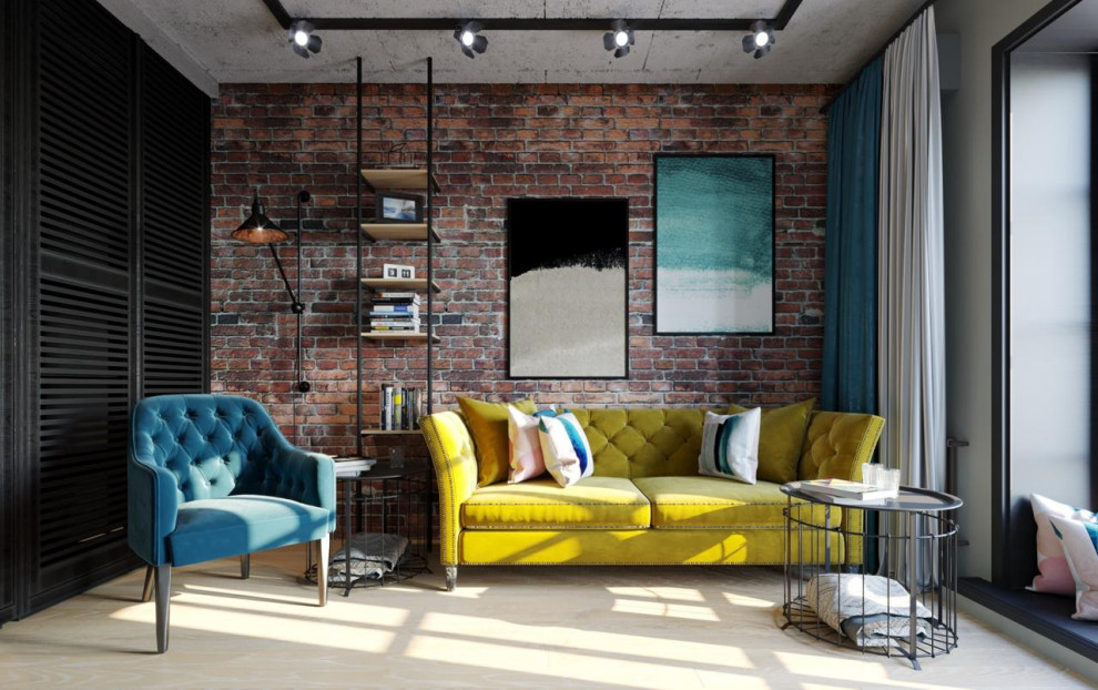 Проект квартиры с атриумом в ЖК "Поколение"