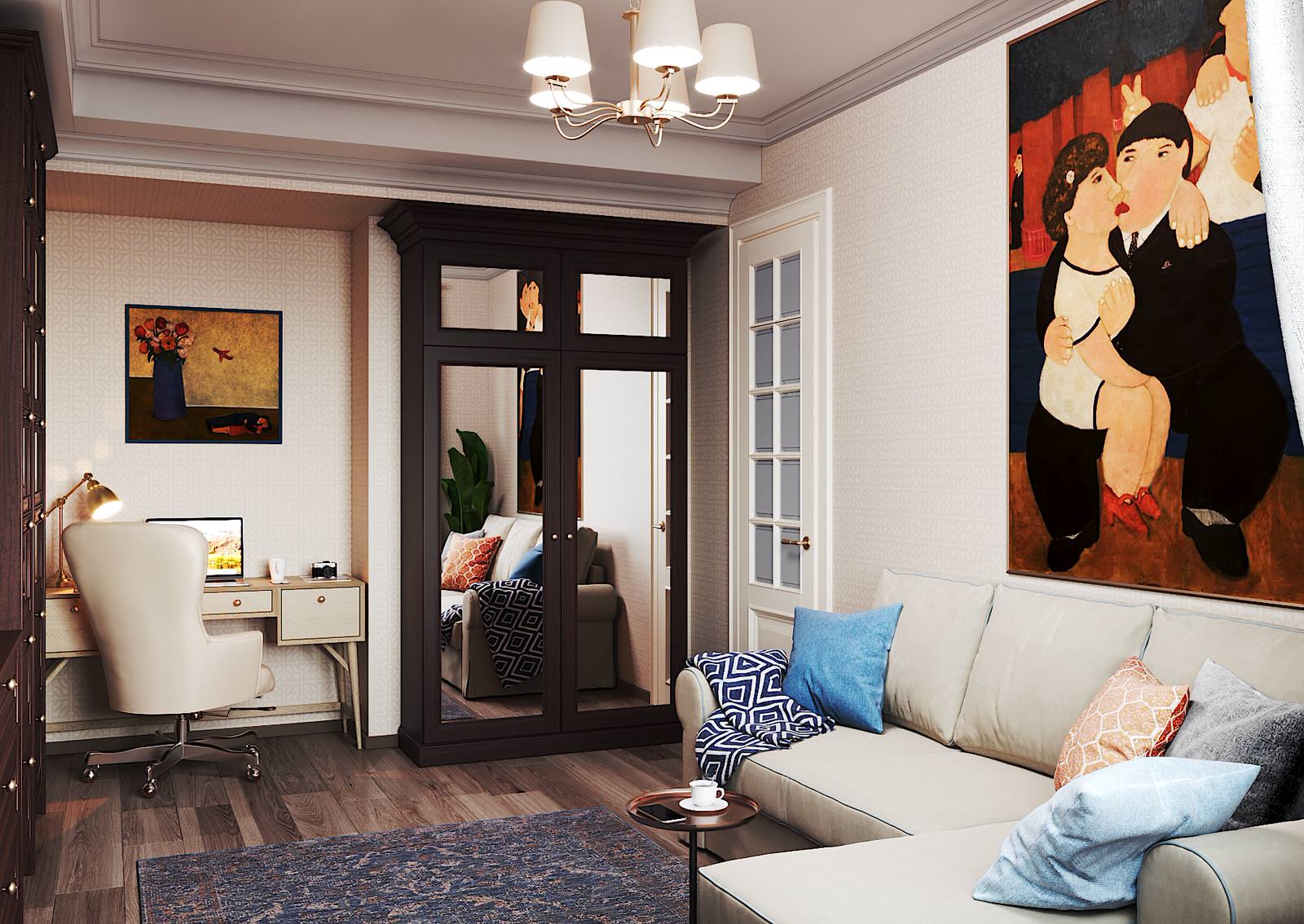 4-комнатная квартира на проспекте Маршала Жукова