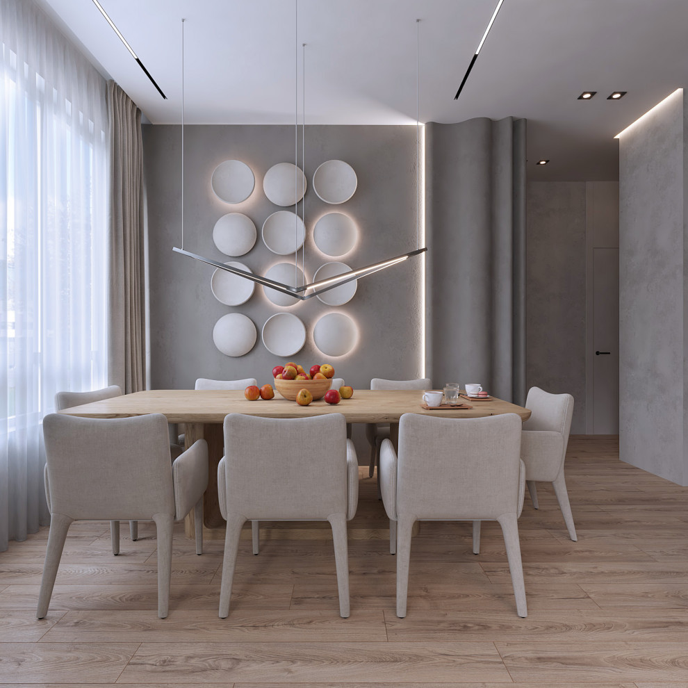 Современная эклектика: 3-комнатная квартира 93 м2