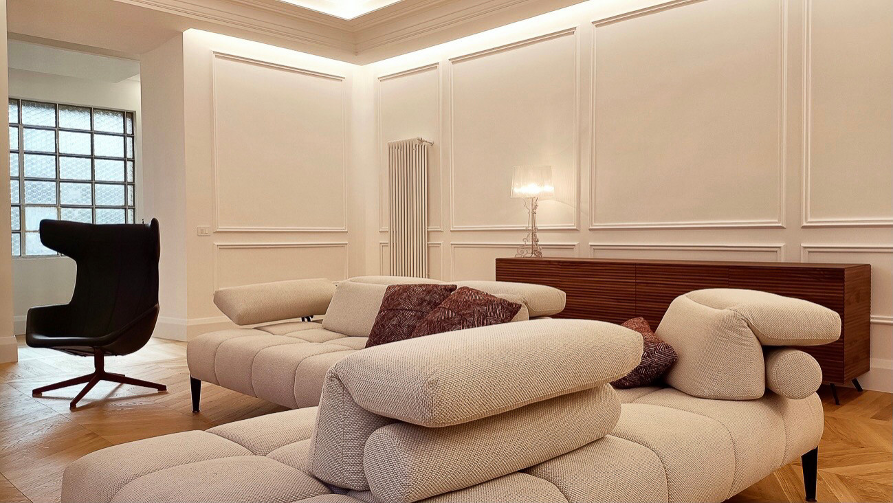 Un grande appartamento in zona Parioli