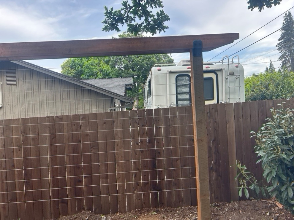 cable rail pergola