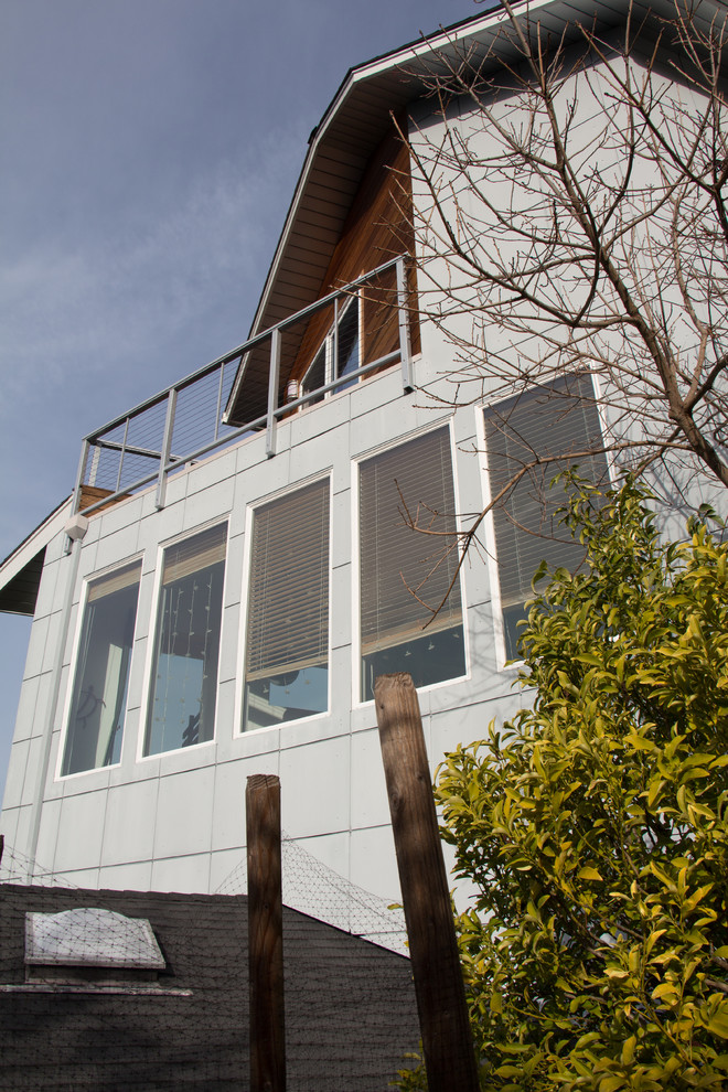Example of a trendy home design design in San Francisco