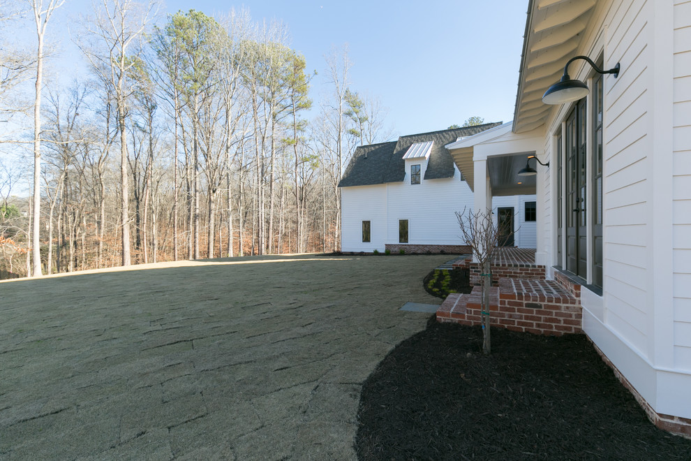 This is an example of a farmhouse home in Atlanta.