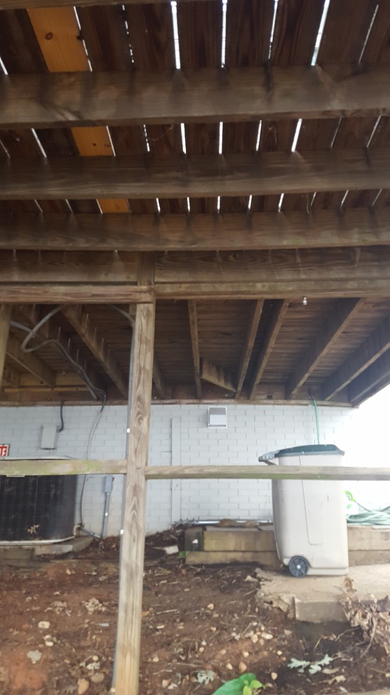 Lininger Deck rebuild