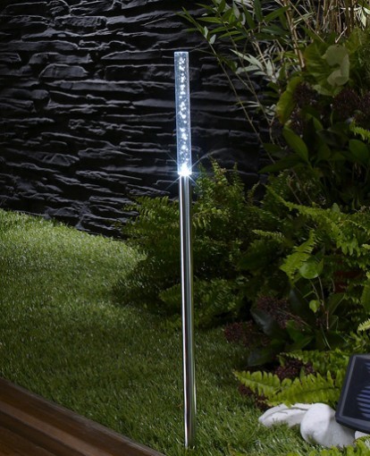 Schuller Set of 4 Solar Rods outdoor lamp