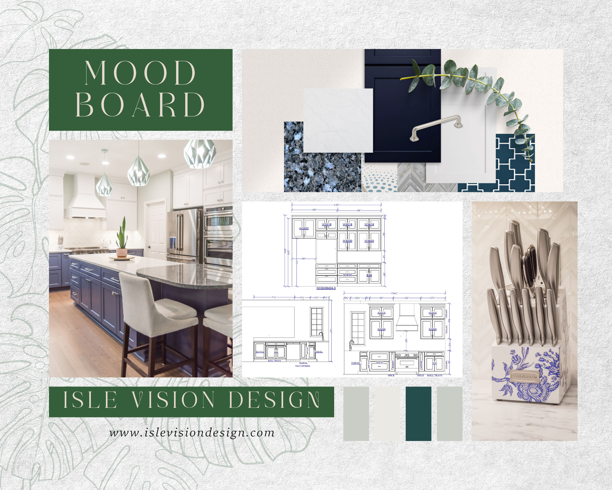 Kitchen Mood Board - Final Layout