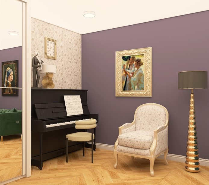 Квартира в стиле фьюжн