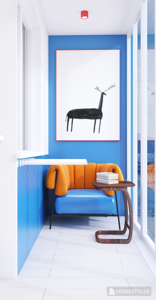 Г. АНАПА 20 КВ.М. РАДИКАЛЬНАЯ ЭКЛЕКТИКА ИЛИ ПОП АРТ