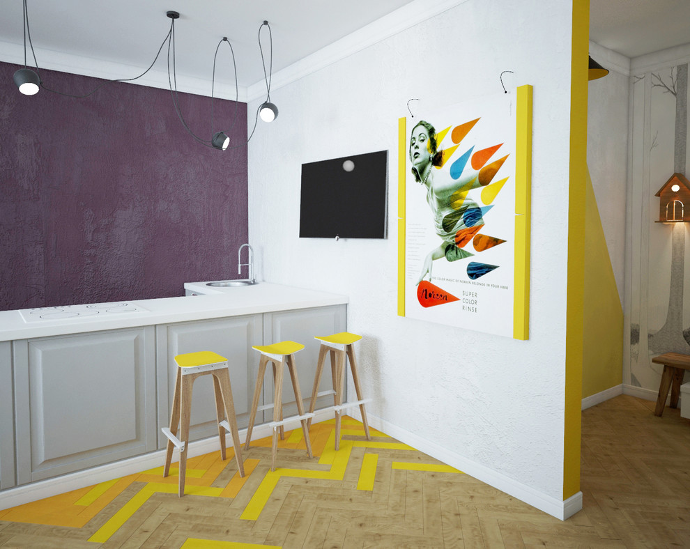 Квартира площадью 24 кв.м. для молодой девушки.