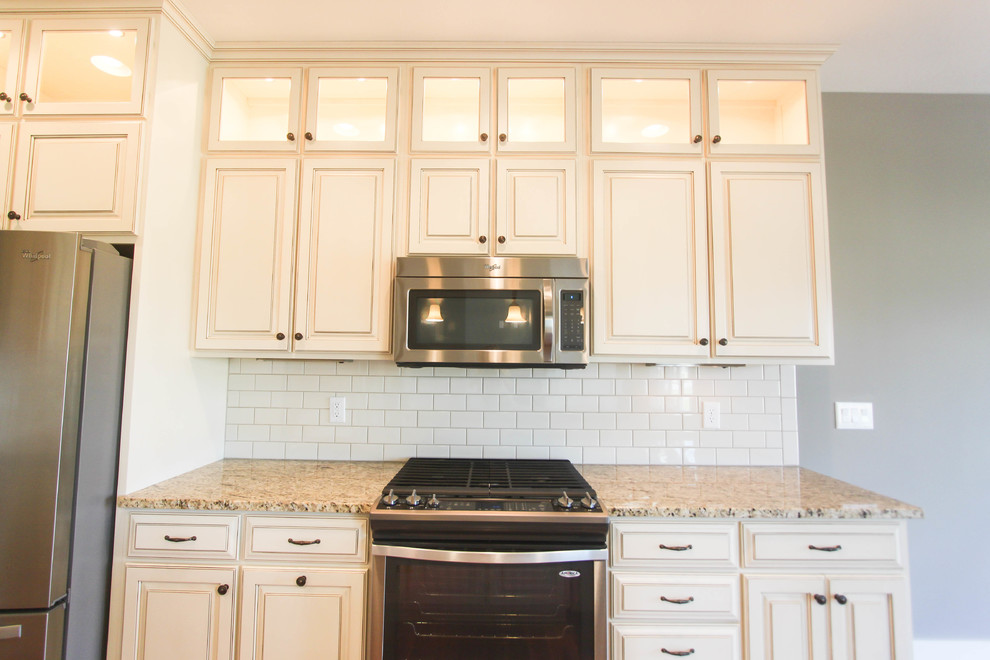 Inspiration for a transitional kitchen remodel in Indianapolis