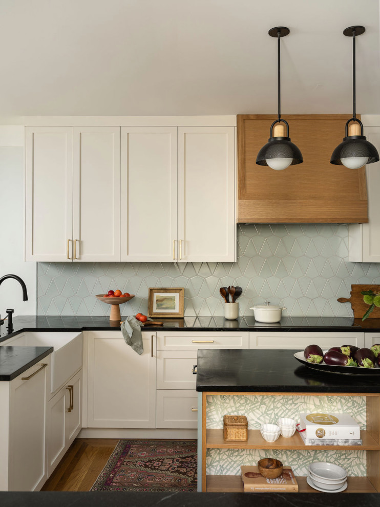 Curated visual reference: San Francisco Design Oriented Kitchen Renovation Reference: Cole Valley Craftsman Transitional Kitchen San Francisco