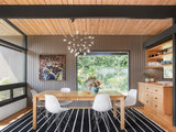 Midcentury Dining Room by Oasis Remodeling