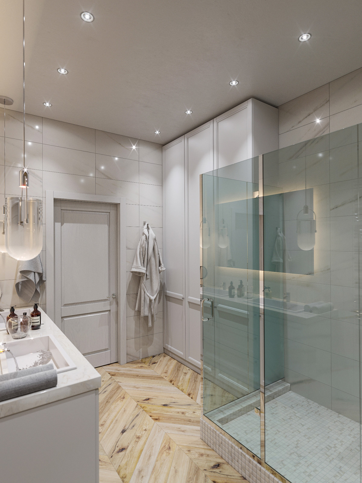 Дизайн интерьера однокомнатной квартиры с кухней-гостиной (ул.Р.Зорге)