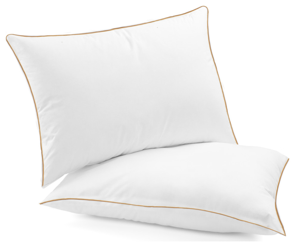 Organic Cotton Membrane Treated, Pillow Protector Contemporary