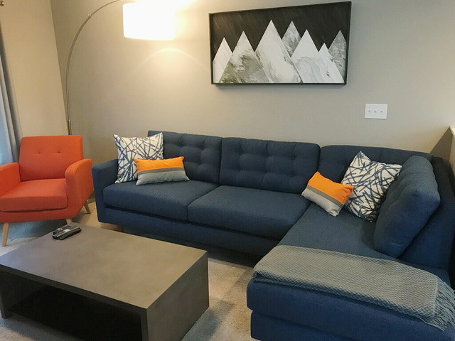 Denver E-design Loft Space eklektisch-wohnbereich