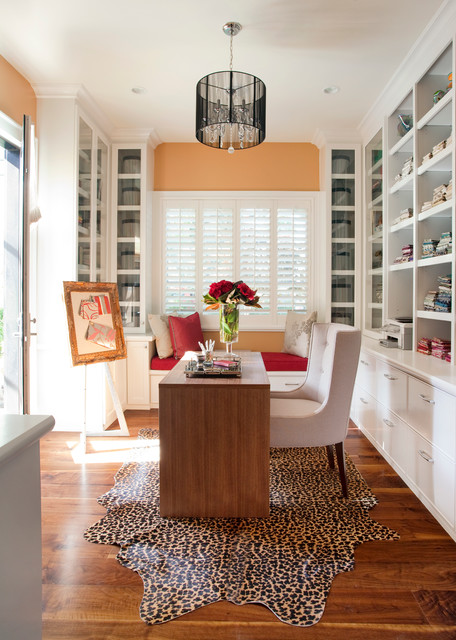 Wordly in Los Altos modern-arbeitszimmer