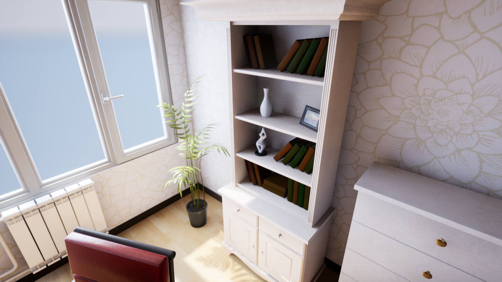 Светлая комната