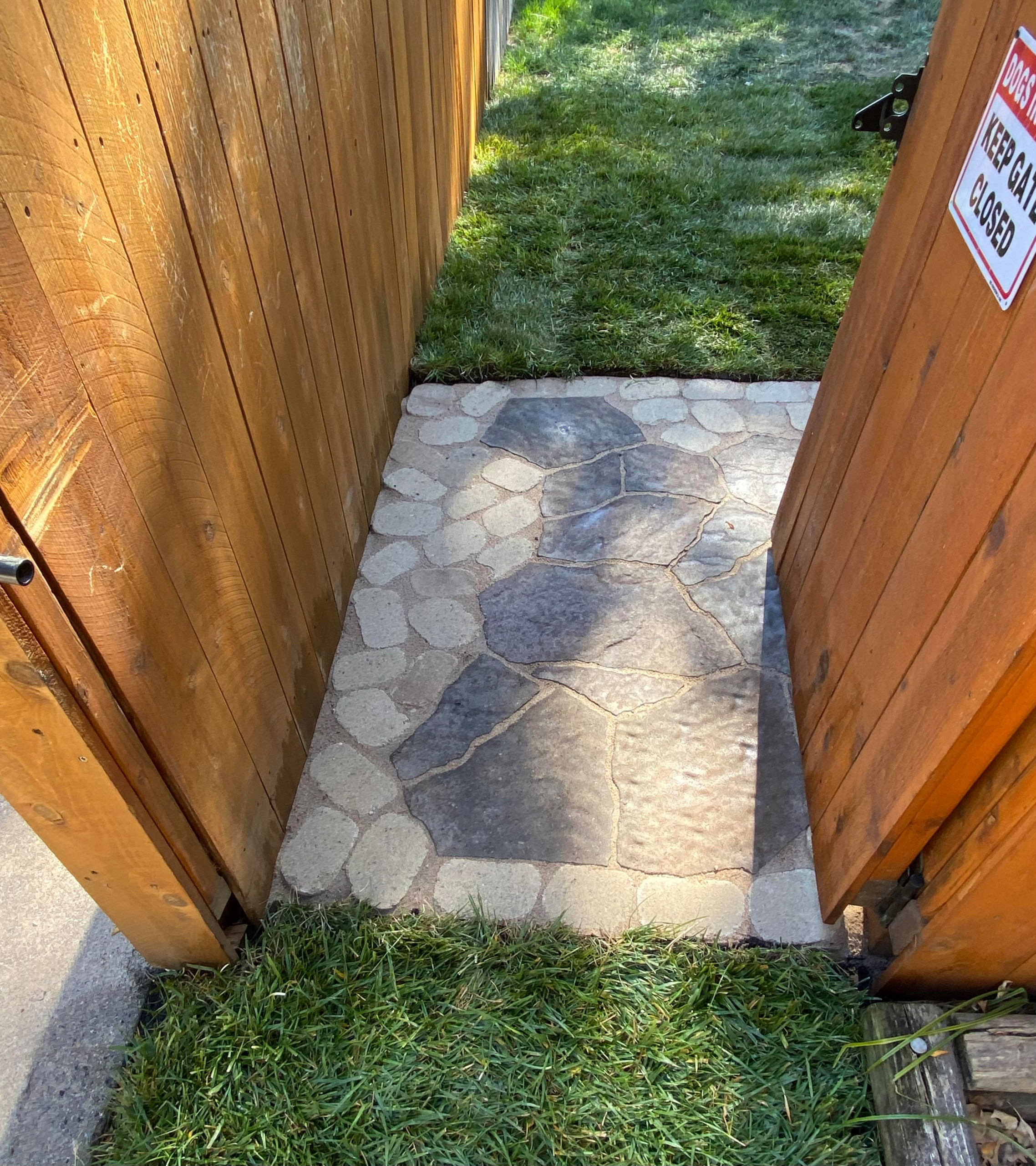 Abstract patio extension Lincoln, NE