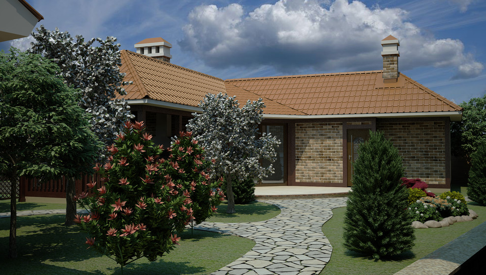 Реконструкция фасада и ландшафт