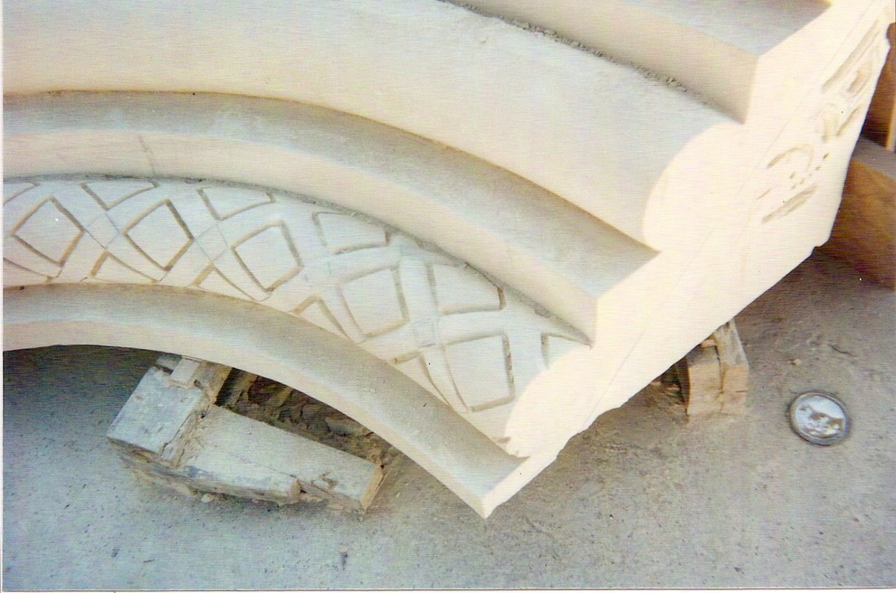 Stone Carving Detail - Kaua'i