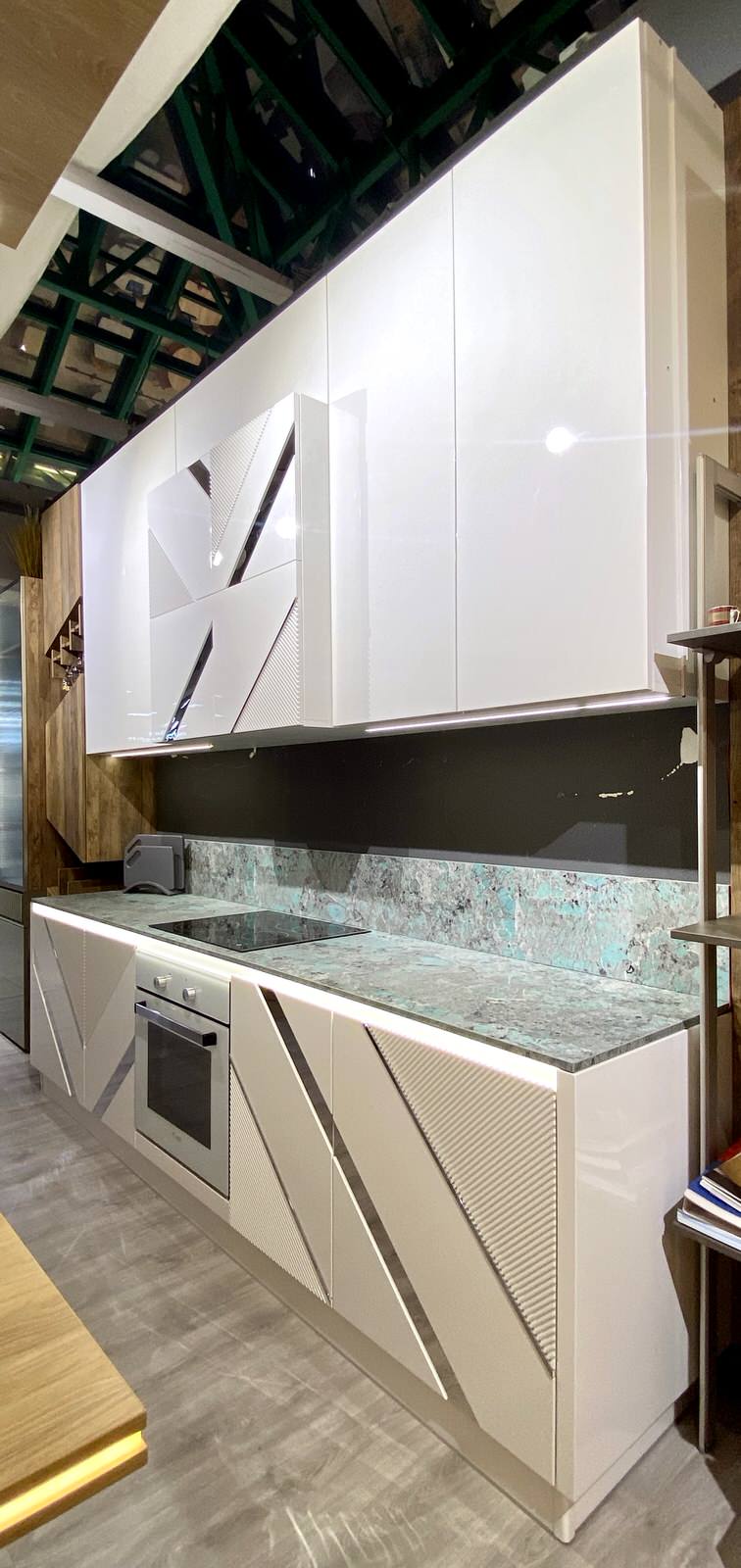 Кухня "PROFILO metallo mix"