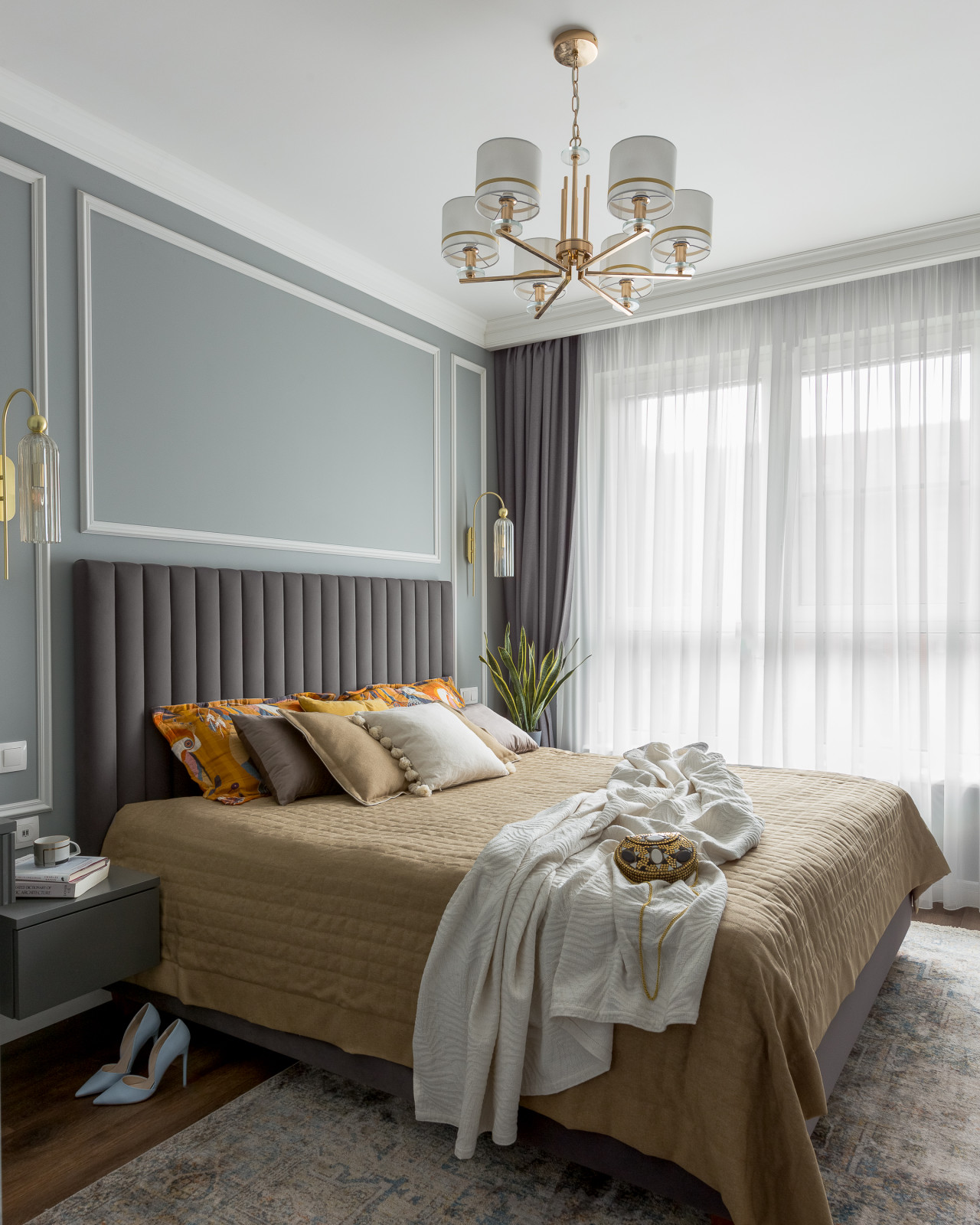 Уютная квартира 67 кв. м для молодоженов и большой собаки