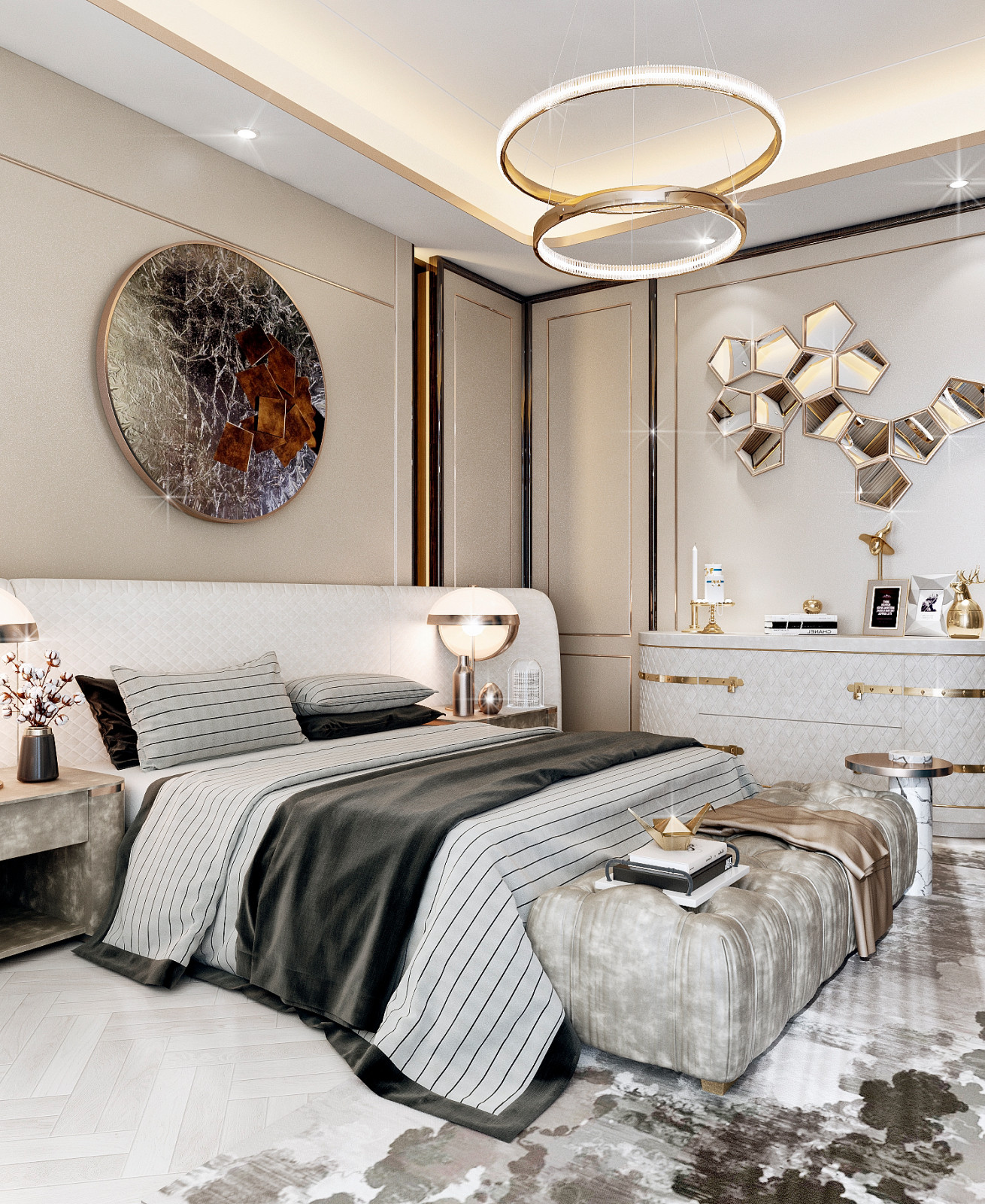 Дизайн интерьера спальни