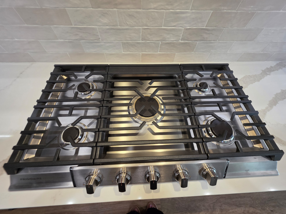 Stainless Steel gas stovetop