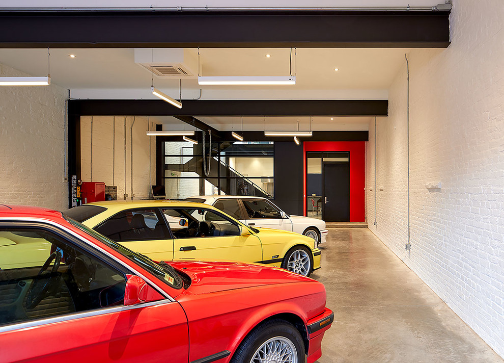 Exemple d'un garage industriel.
