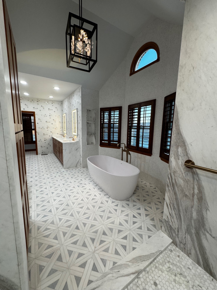 Gray Bathroom