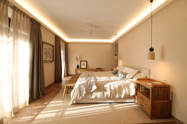 Neo Pueblo country-bedroom
