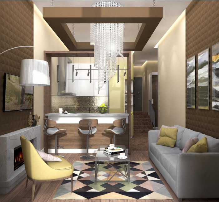 Трехкомнатная квартира по адресу: Московская обл., дер.Горки.