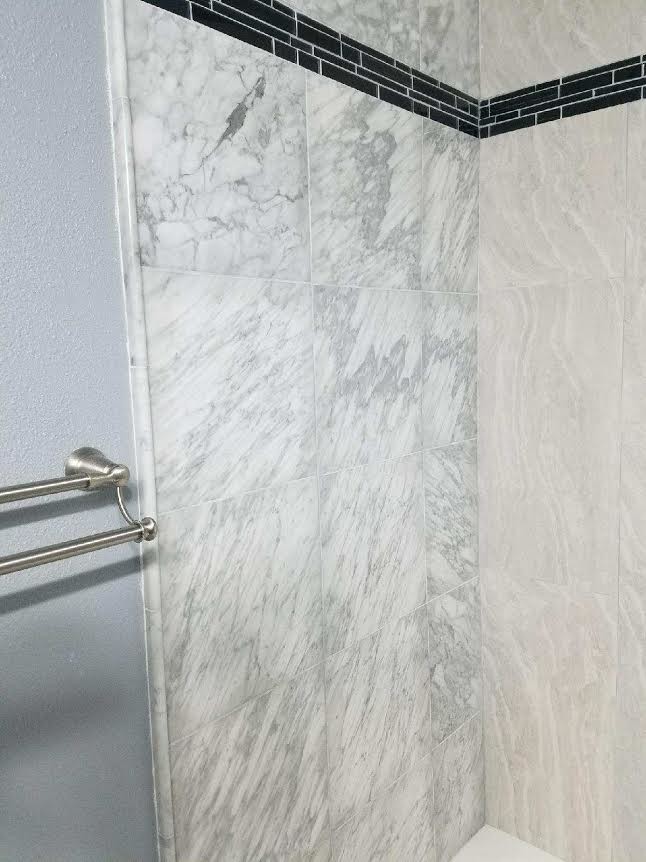 Transitional bathroom photo in San Francisco