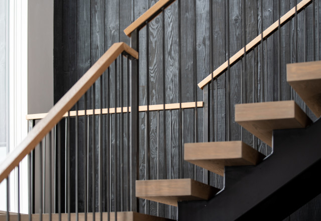 Downtown Ketchum Custom Home montagne-escalier