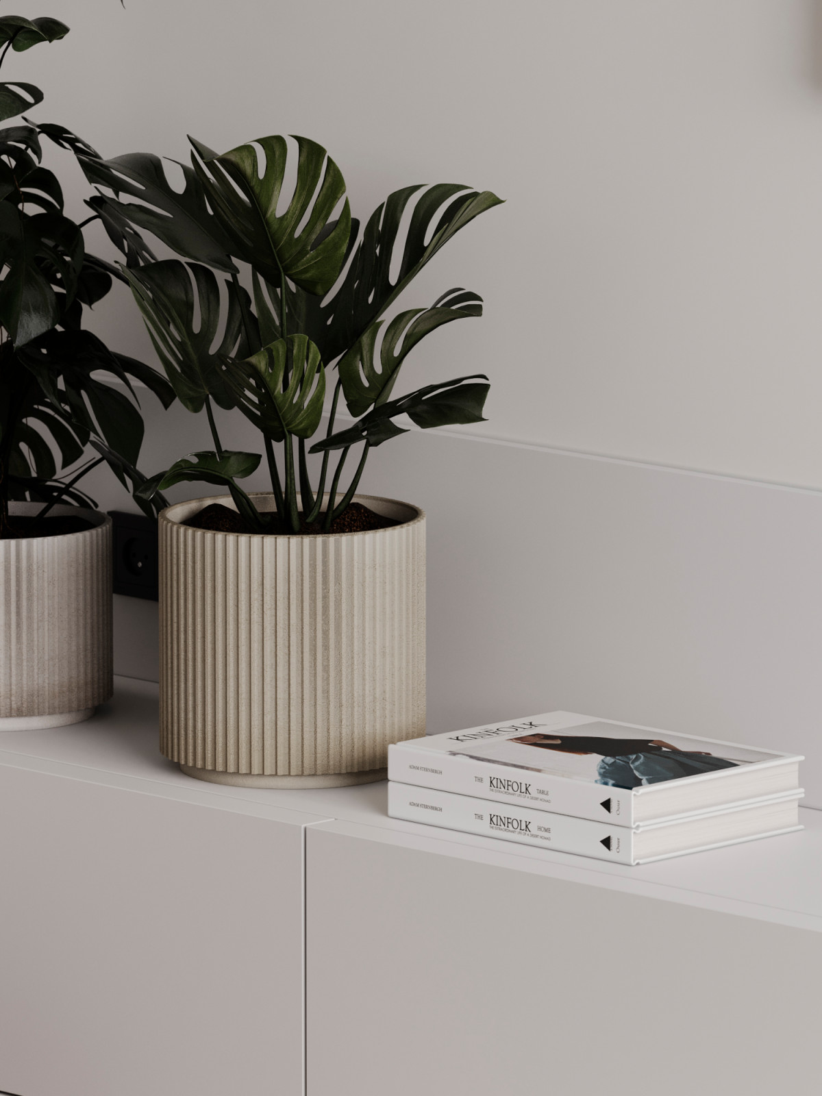 Светлый интерьер с цветовыми акцентами в ЖК Level Стрешнево